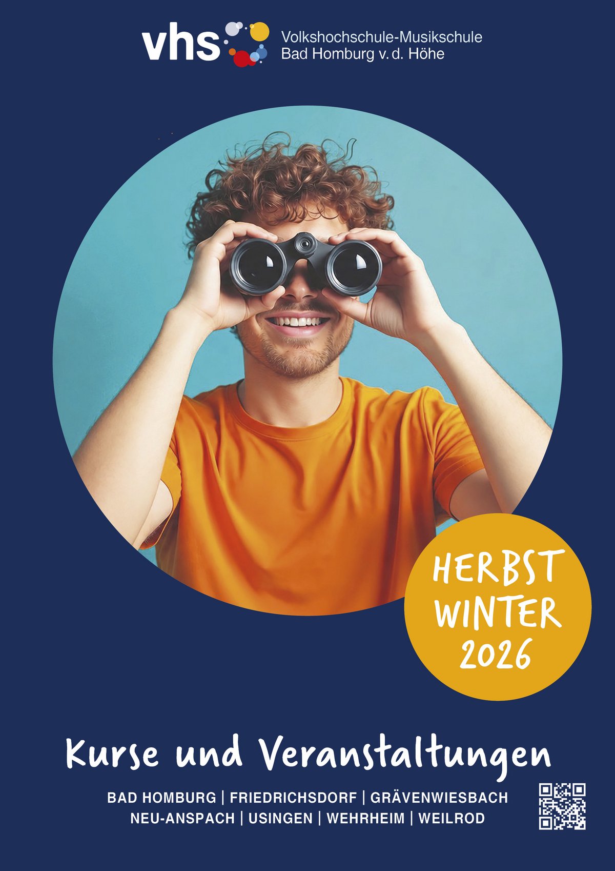 Titelbild des Programmheftes Herbst 2026